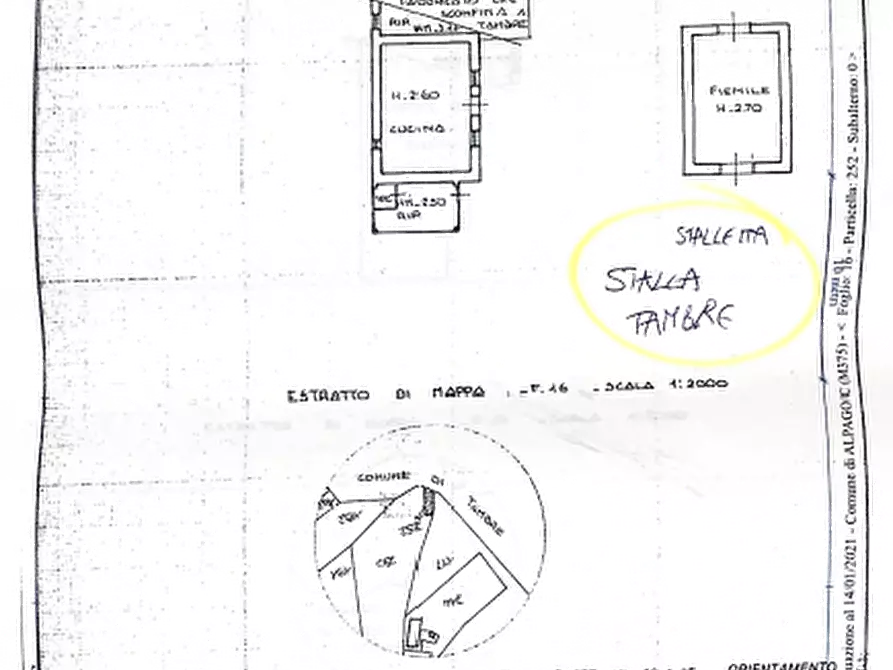 Immagine 23 di Rustico / casale in vendita  in Località Facchin a Alpago