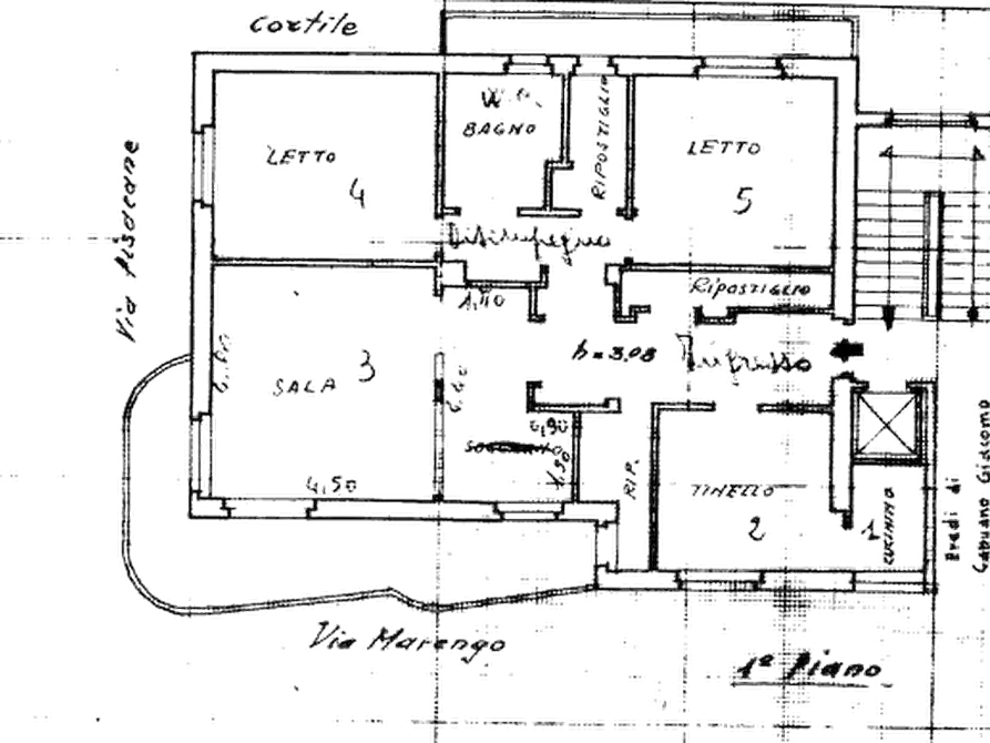 Immagine 14 di Appartamento in vendita  in Via Marengo a Alessandria
