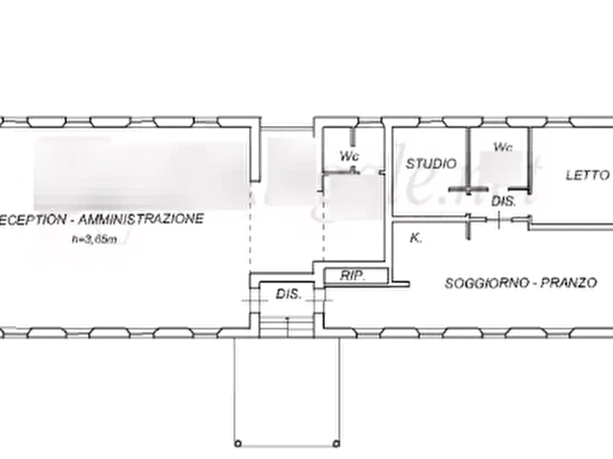 Immagine 33 di Hotel in vendita  in Via Palazzina a Sant'ippolito