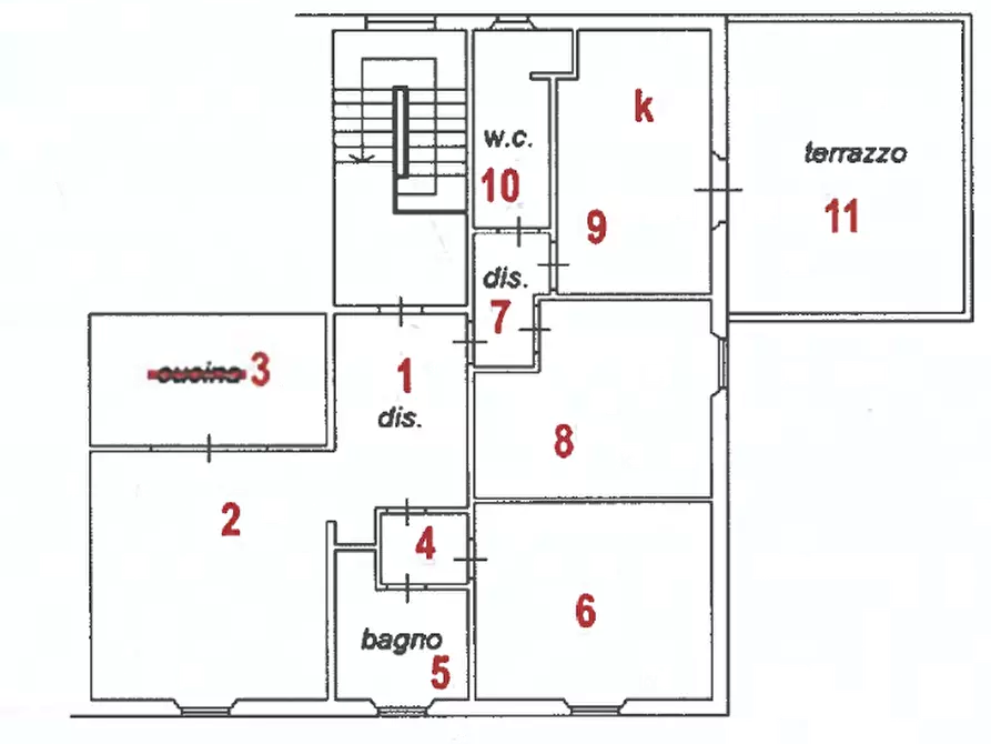 Immagine 20 di Appartamento in vendita  in Via Valdelsa a Empoli