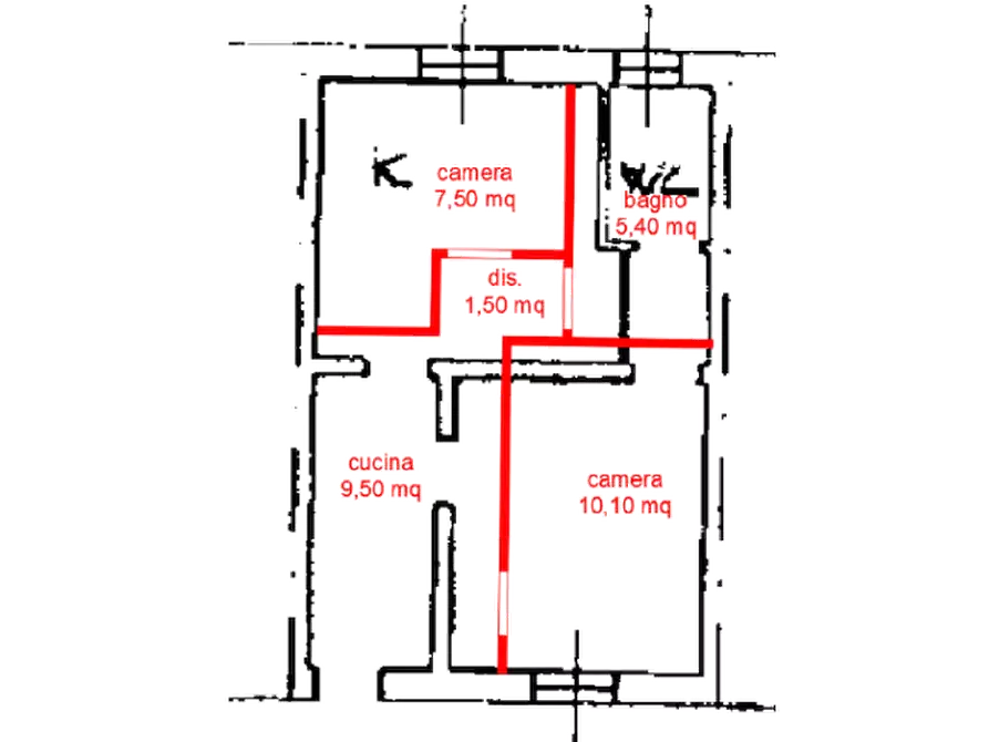 Immagine 12 di Appartamento in vendita  in Via Ernesto Parini a Corbetta