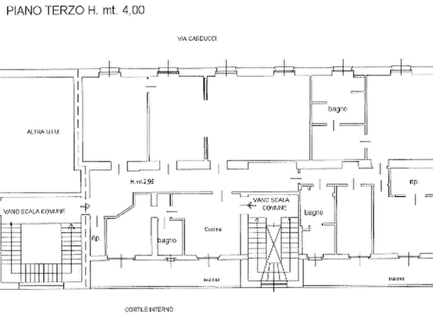 Immagine 29 di Appartamento in vendita  in Via Giosuè Carducci a Milano