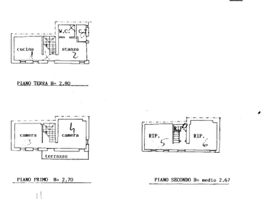 Immagine 10 di Porzione di casa in vendita  in Via Aglaia Anassillide a Montebelluna