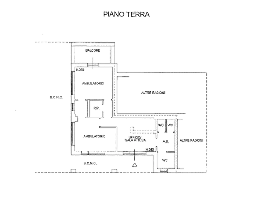 Immagine 9 di Ufficio in vendita  in Via Bartolomeo Stefani a Mantova