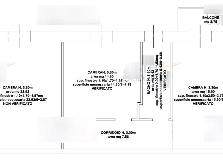 Immagine 10 di Appartamento in vendita  in Via Guttuari a Asti