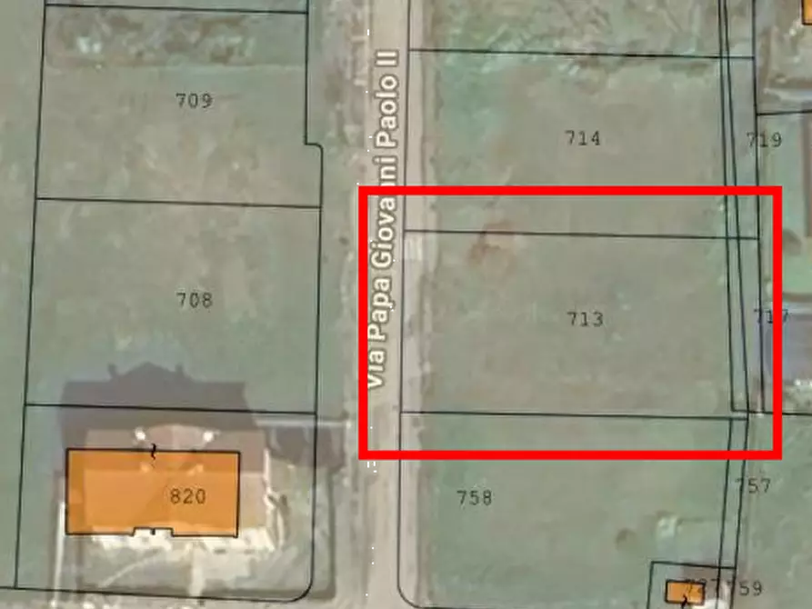 Immagine 4 di Terreno edificabile in vendita  in Via Papa Giovanni Paolo II a Orgiano