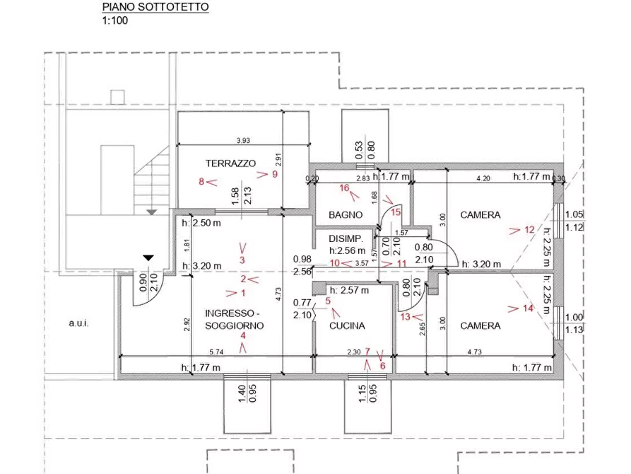Immagine 18 di Appartamento in vendita  in Via Poloni a Martinengo