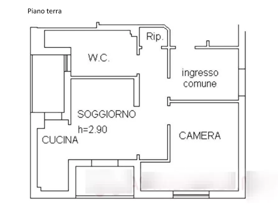 Immagine 3 di Appartamento in vendita  in Via Andrea Palladio a Verona