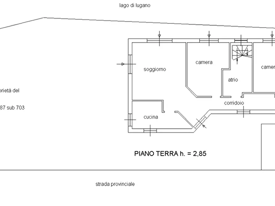 Immagine 24 di Casa indipendente in vendita  in Via per Porlezza  a Claino Con Osteno