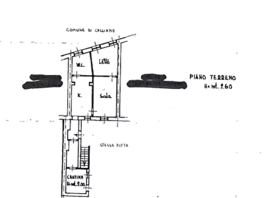 Immagine 16 di Porzione di casa in vendita  in Via Giuseppe Mazzini a Calliano