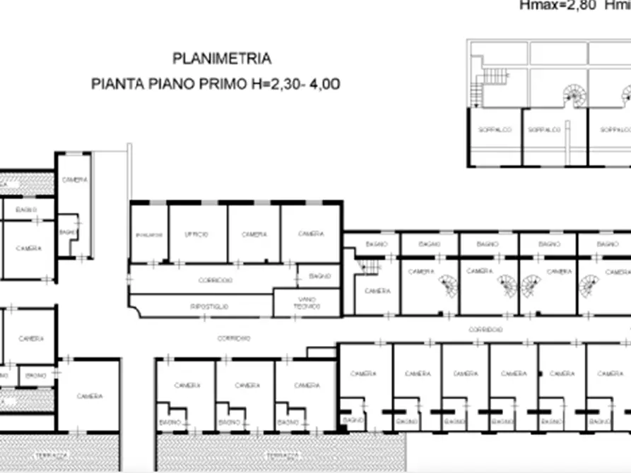 Immagine 27 di Hotel in vendita  in via Canaletto a Bastiglia