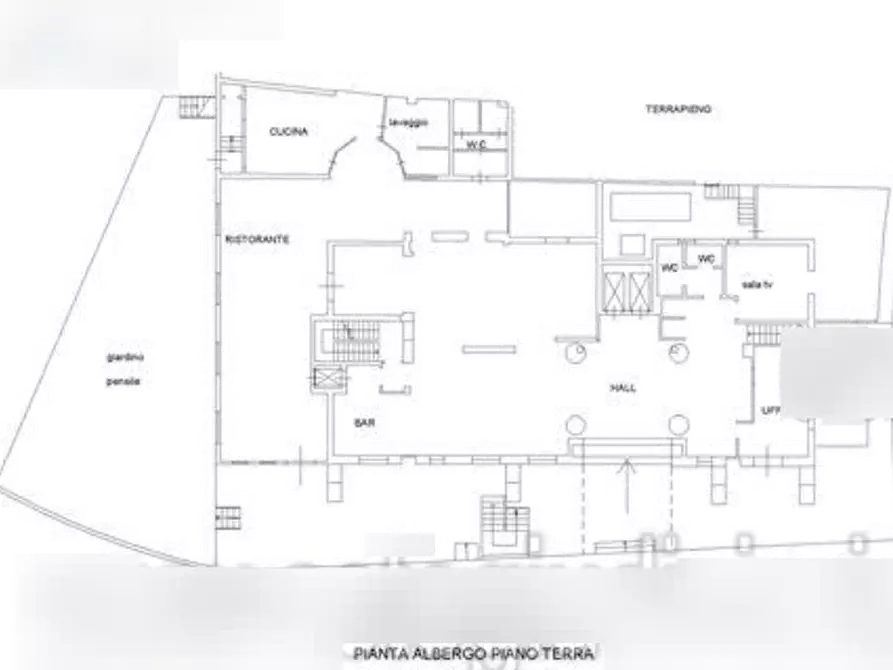 Immagine 22 di Hotel in vendita  in Via Monterosi a Roma