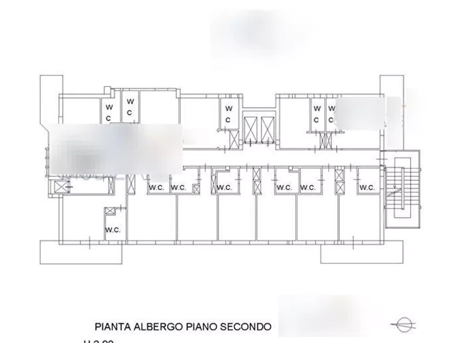 Immagine 24 di Hotel in vendita  in Via Monterosi a Roma