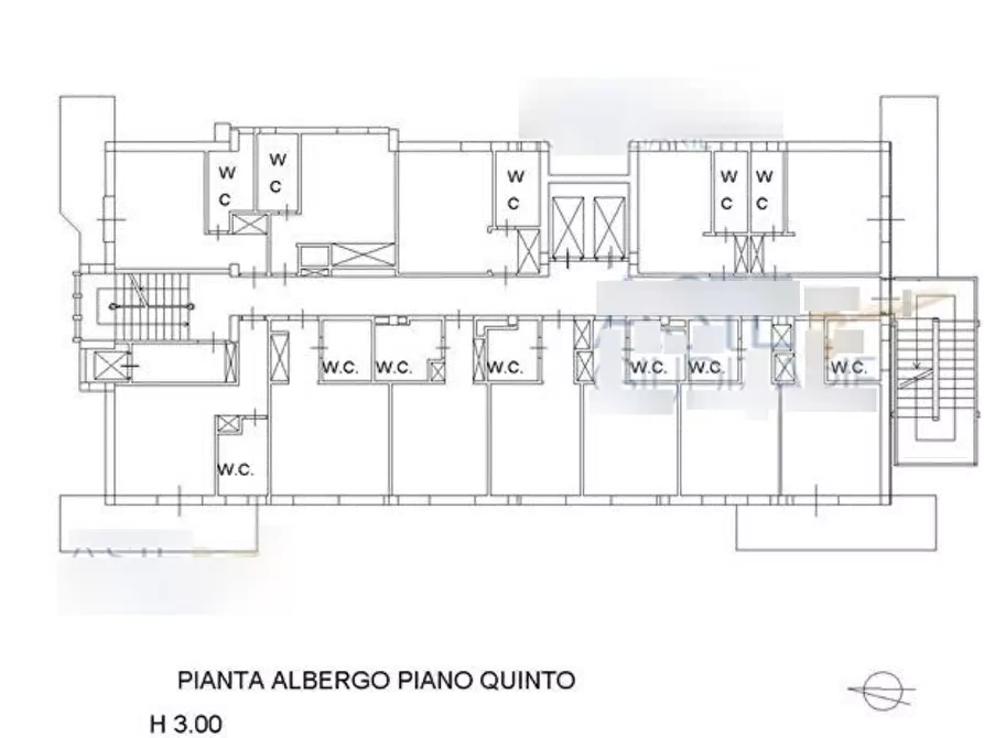 Immagine 27 di Hotel in vendita  in Via Monterosi a Roma