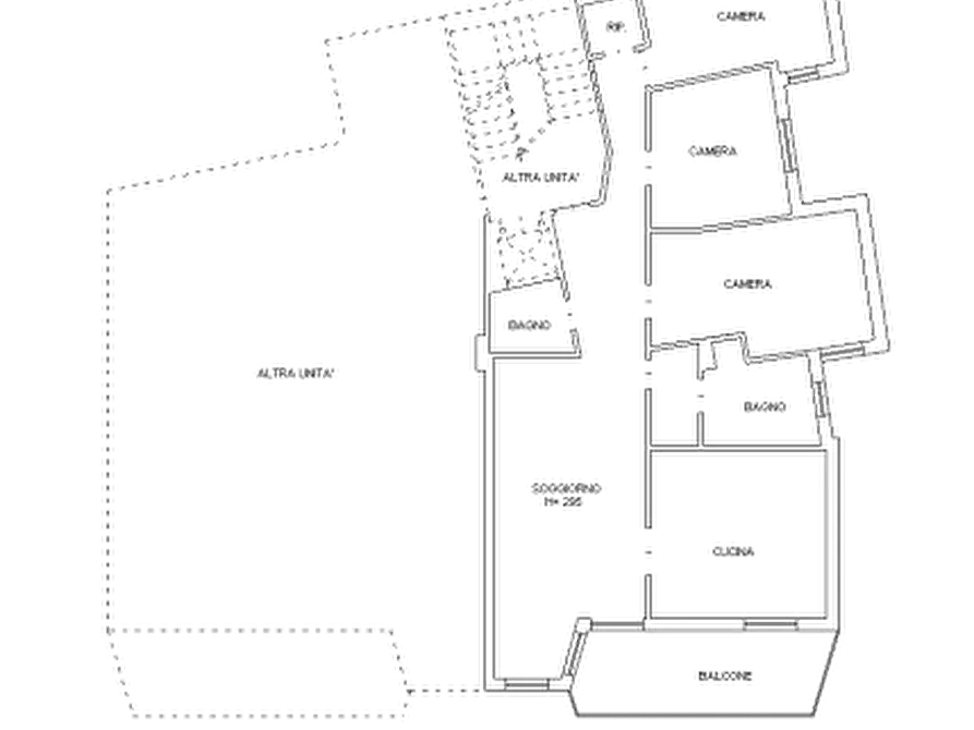 Immagine 11 di Appartamento in vendita  in Via Padana Ovest a Quattordio