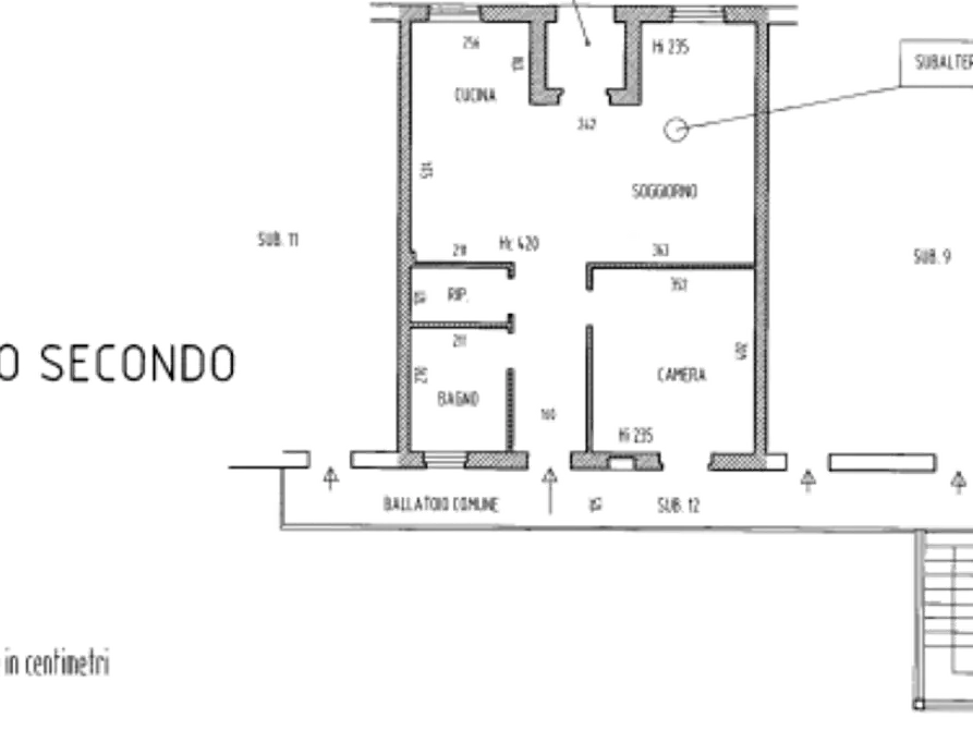 Immagine 9 di Appartamento in vendita  in Via Valmigliaro a Alessandria