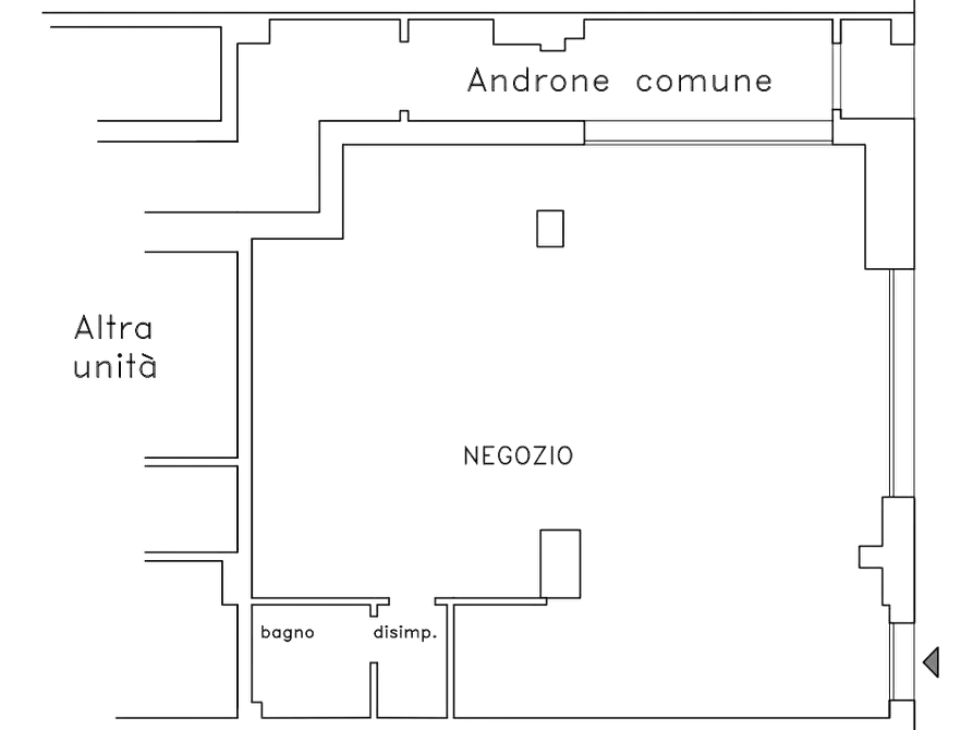 Immagine 17 di Negozio in vendita  in Via Candiani a Milano