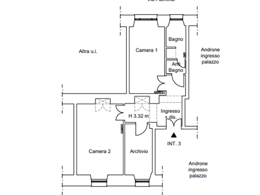 Immagine 14 di Appartamento in vendita  in Via Flaminia a Roma