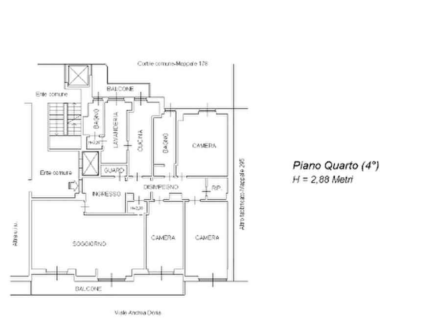 Immagine 35 di Appartamento in vendita  in Viale Andrea Doria a Milano