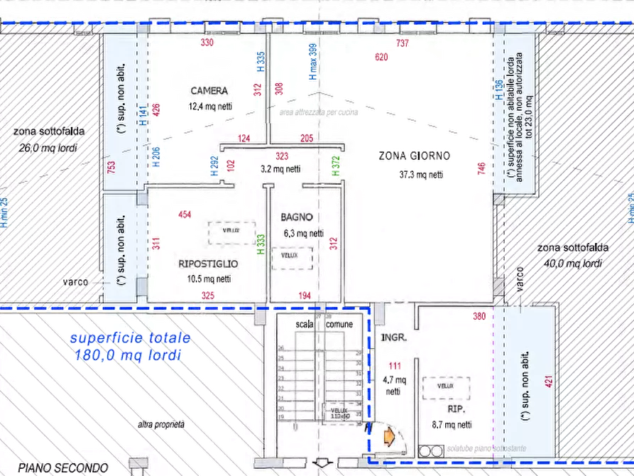 Immagine 14 di Appartamento in vendita  in Via San Salvatore a Medicina