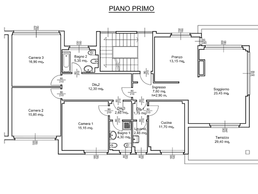Immagine 15 di Appartamento in vendita  in Via Francesco Rossi a Vercelli