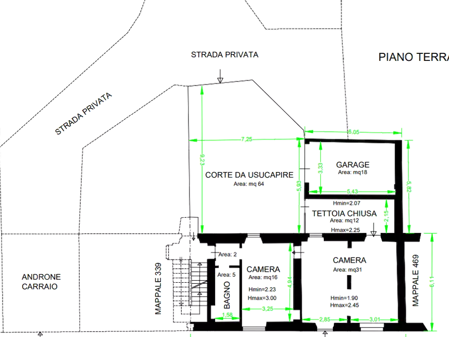 Immagine 11 di Porzione di casa in vendita  in Via Roma a Occimiano