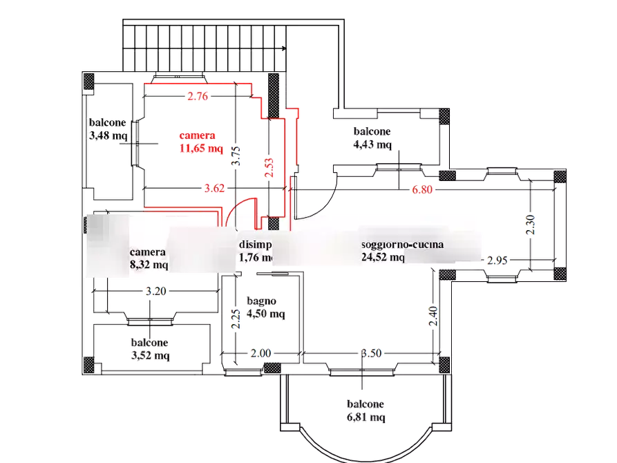 Immagine 20 di Appartamento in vendita  in Via Malacaria Est a Porto Sant'elpidio