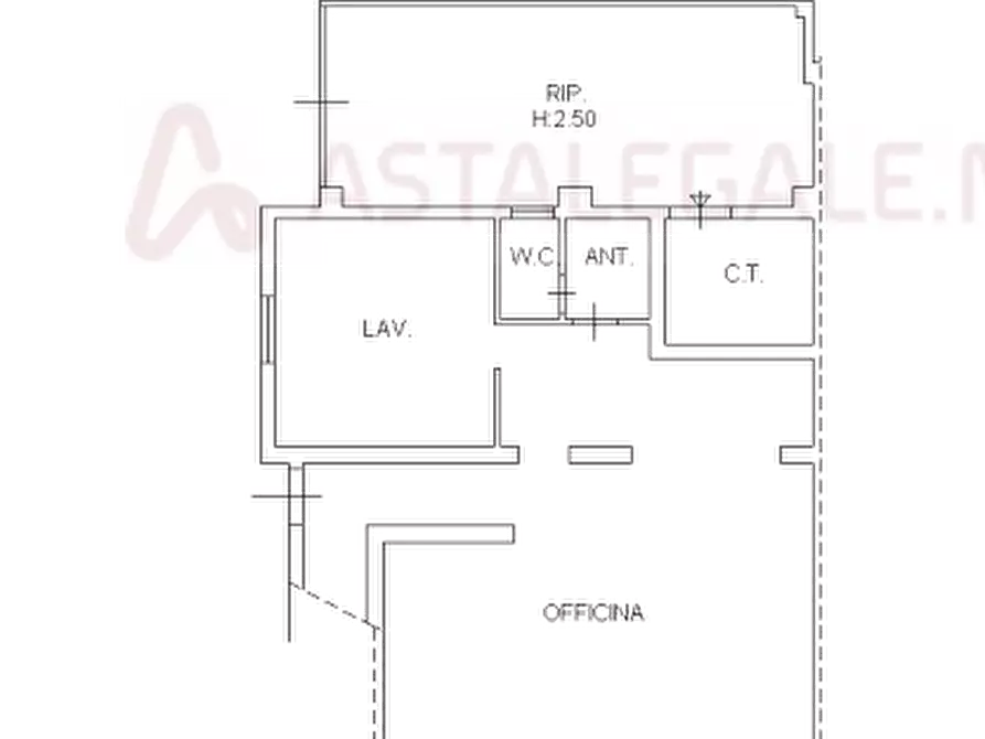 Immagine 15 di Laboratorio in vendita  in Via R. Scacciani a Pesaro