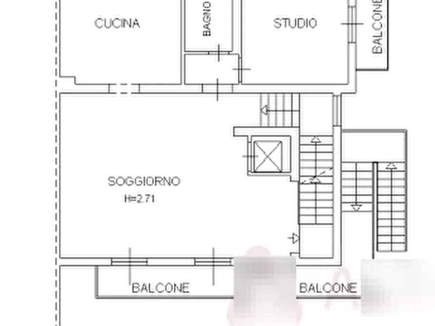 Immagine 11 di Appartamento in vendita  in Via R. Scacciani a Pesaro