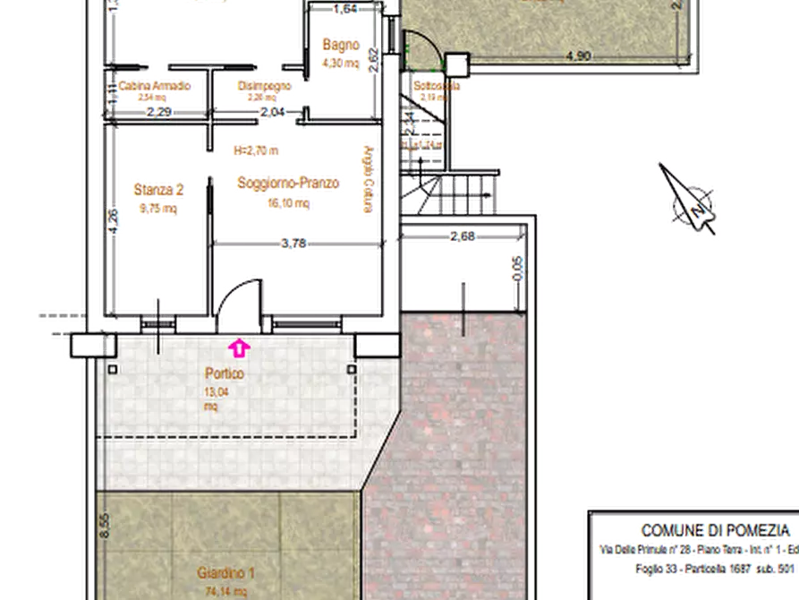 Immagine 15 di Appartamento in vendita  in Via delle Primule a Pomezia