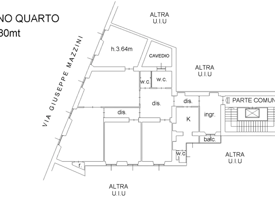 Immagine 19 di Appartamento in vendita  in Via Giuseppe Mazzini a Milano