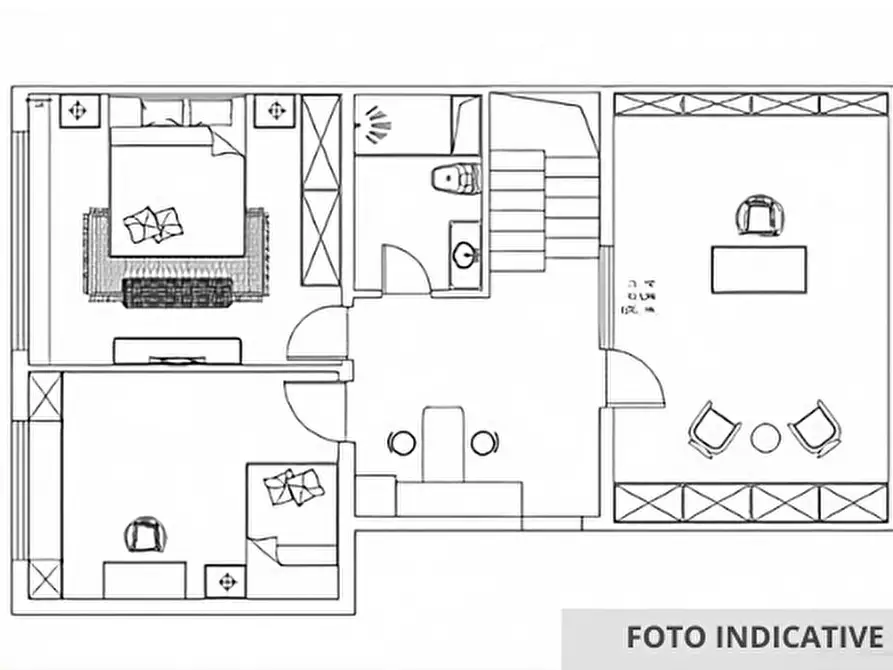 Immagine 13 di Appartamento in vendita  in Via Giovacchino Carradori a Prato