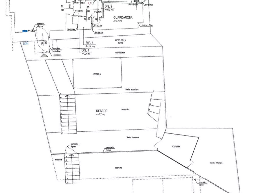 Immagine 26 di Porzione di casa in vendita  in Via Mortelle a Carmignano