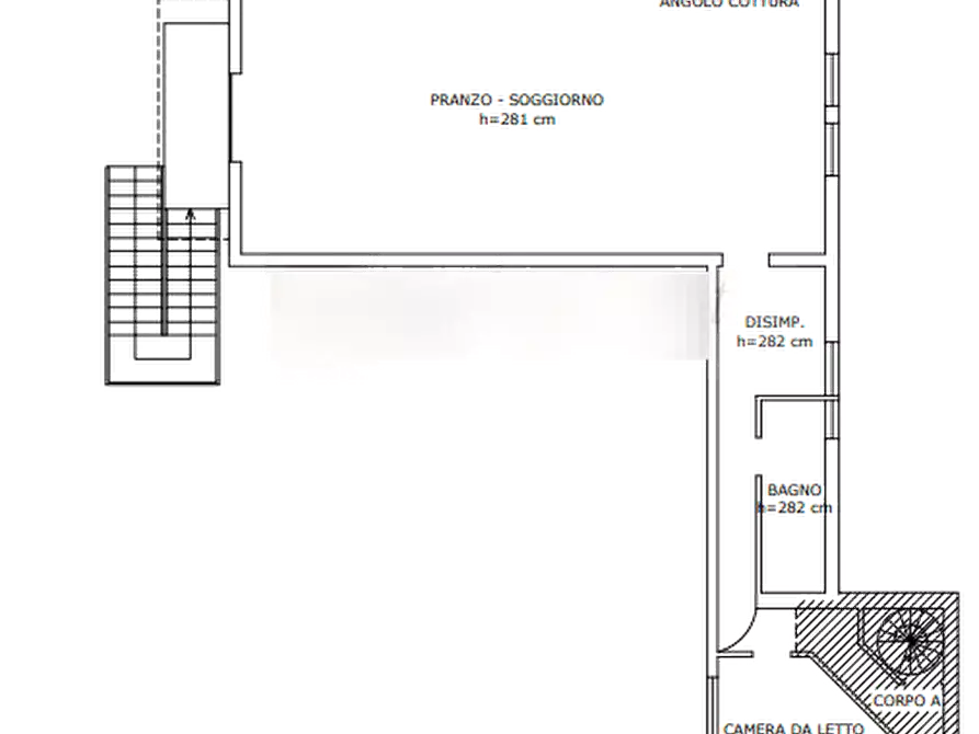 Immagine 24 di Porzione di casa in vendita  in Via Camatte a Castelmassa