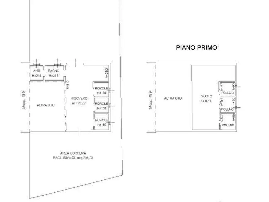 Immagine 25 di Porzione di casa in vendita  in Via Lemizzone a Correggio
