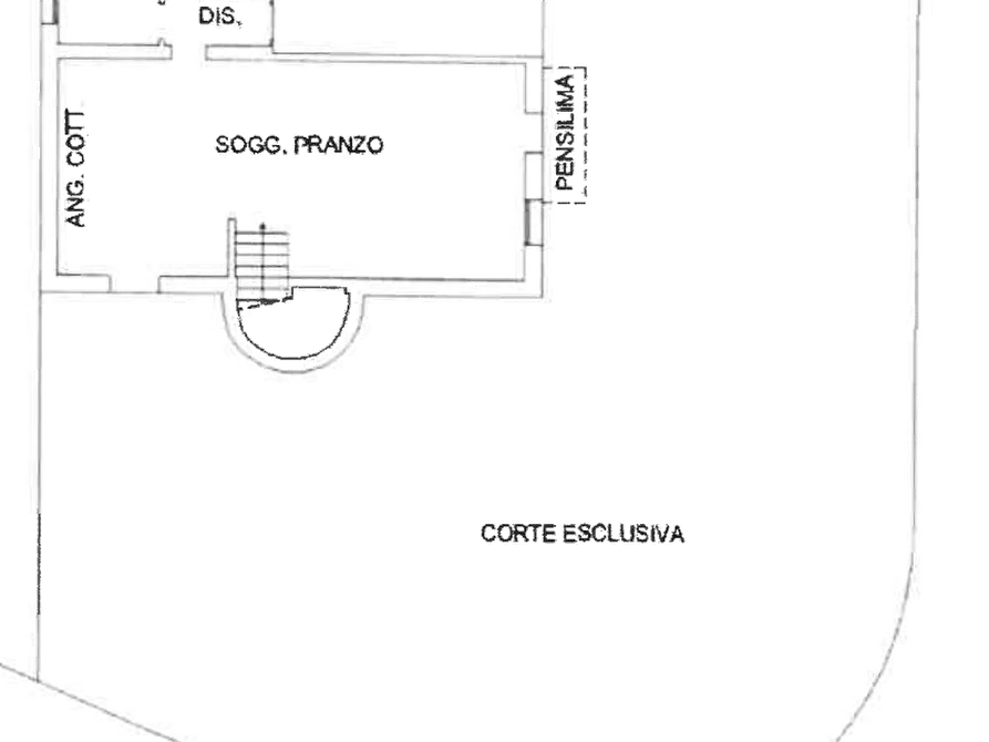 Immagine 12 di Porzione di casa in vendita  in Via Milano a San Felice Sul Panaro