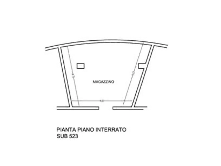 Immagine 3 di Magazzino in vendita  in Via Alcide De Gasperi a Vedano Al Lambro