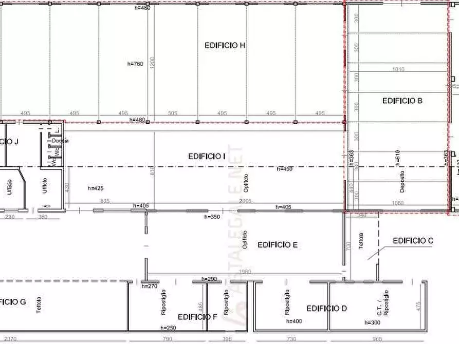 Immagine 21 di Capannone industriale in vendita  in Località Falcineto a Fano
