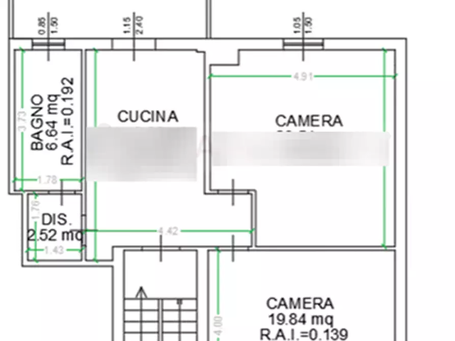 Immagine 10 di Appartamento in vendita  in Strada Cittadella a Monticelli D'ongina