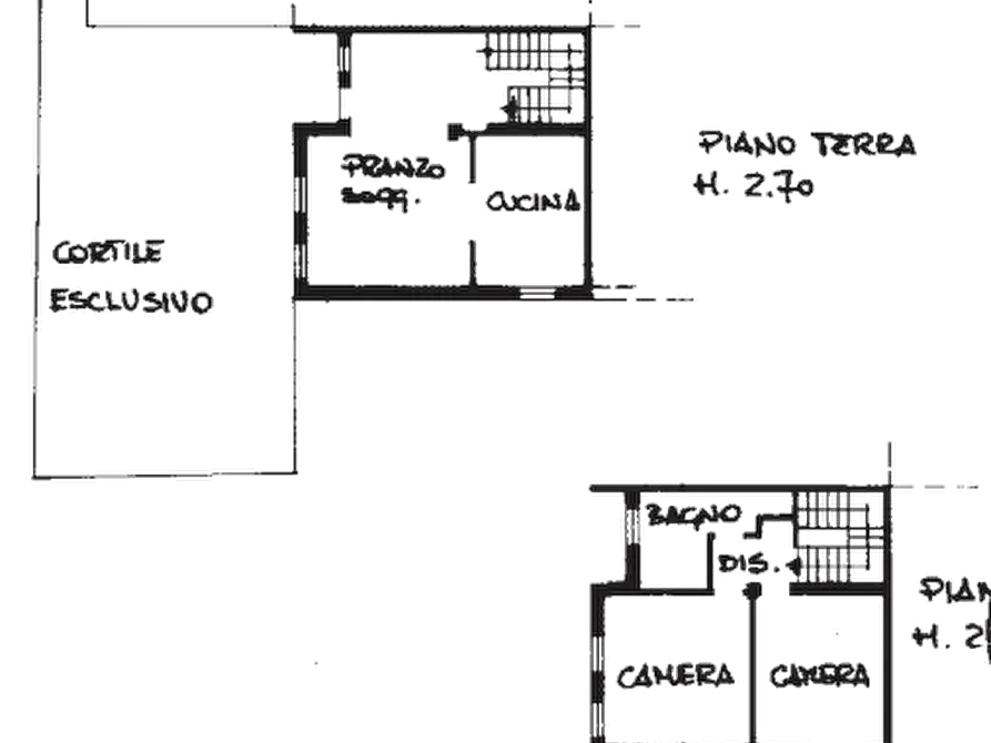 Immagine 5 di Porzione di casa in vendita  in Via Valli Valsanzibio  a Galzignano Terme