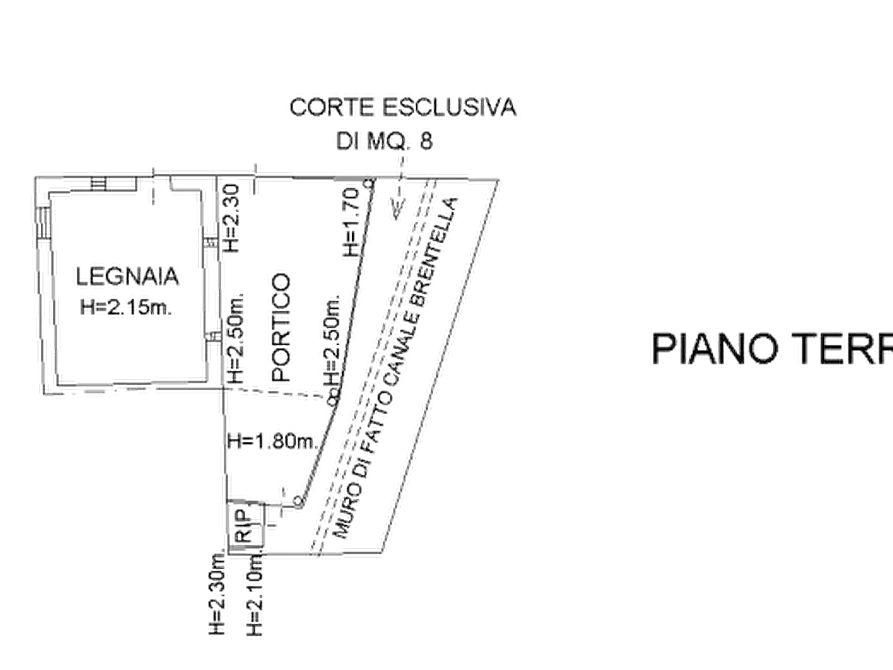 Immagine 20 di Porzione di casa in vendita  in Via Marconi a Pederobba