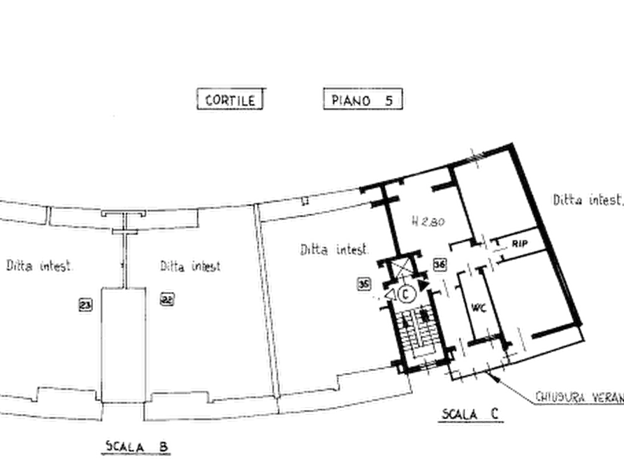 Immagine 14 di Appartamento in vendita  in Via San Paolino a Milano