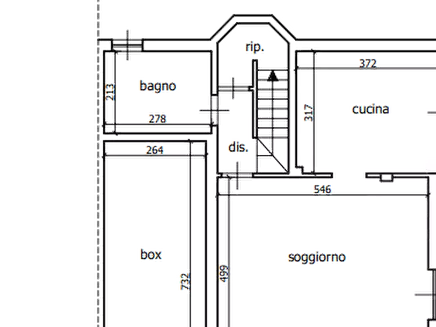 Immagine 30 di Porzione di villa in vendita  in Via Cassarà a Roncaro