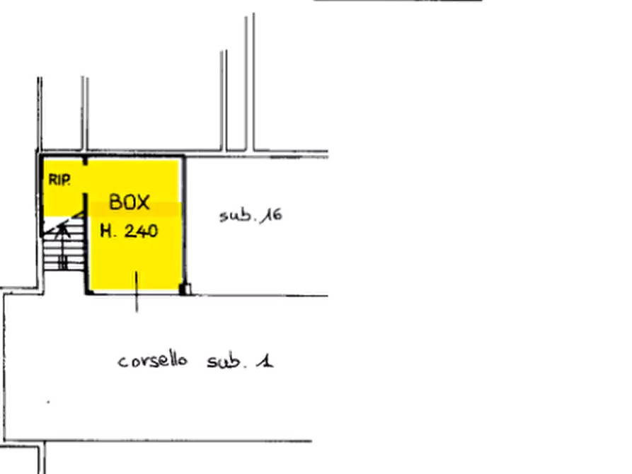 Immagine 11 di Garage in vendita  in Via Giacomo Matteotti a Cornate D'adda