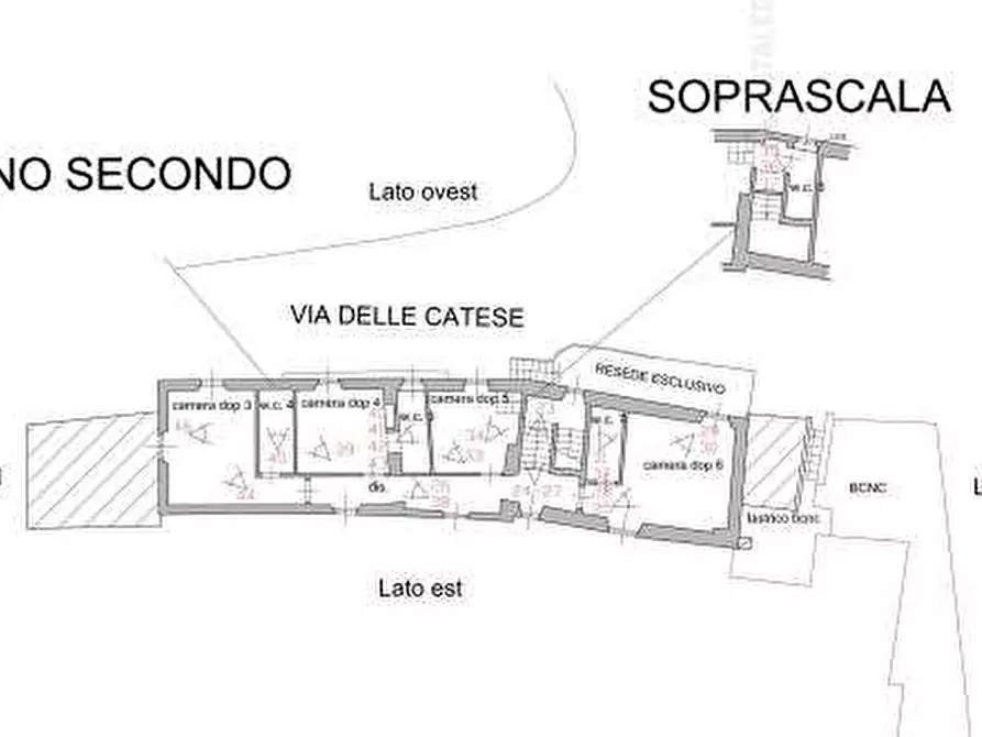 Immagine 21 di Porzione di casa in vendita  in Via delle Catese a Sesto Fiorentino