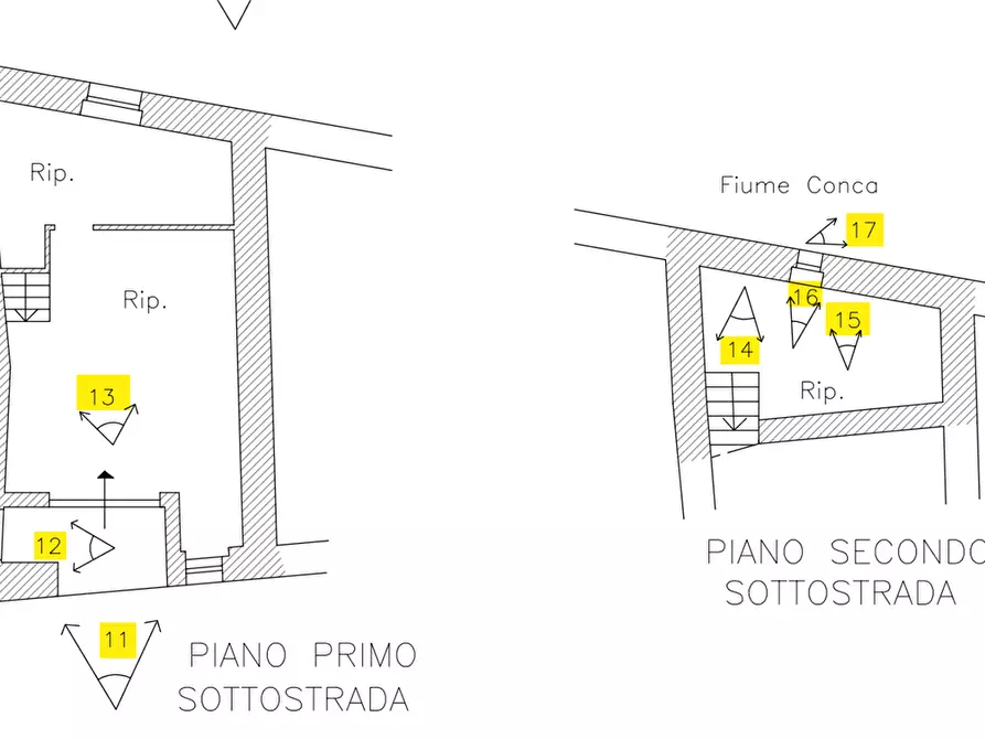 Immagine 11 di Villetta a schiera in vendita  in Piazza Borgo a Monte Cerignone