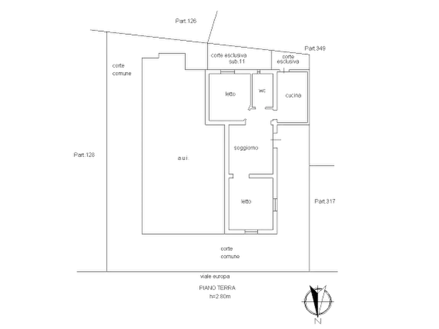Immagine 8 di Appartamento in vendita  in Viale Europa a Mercato Saraceno