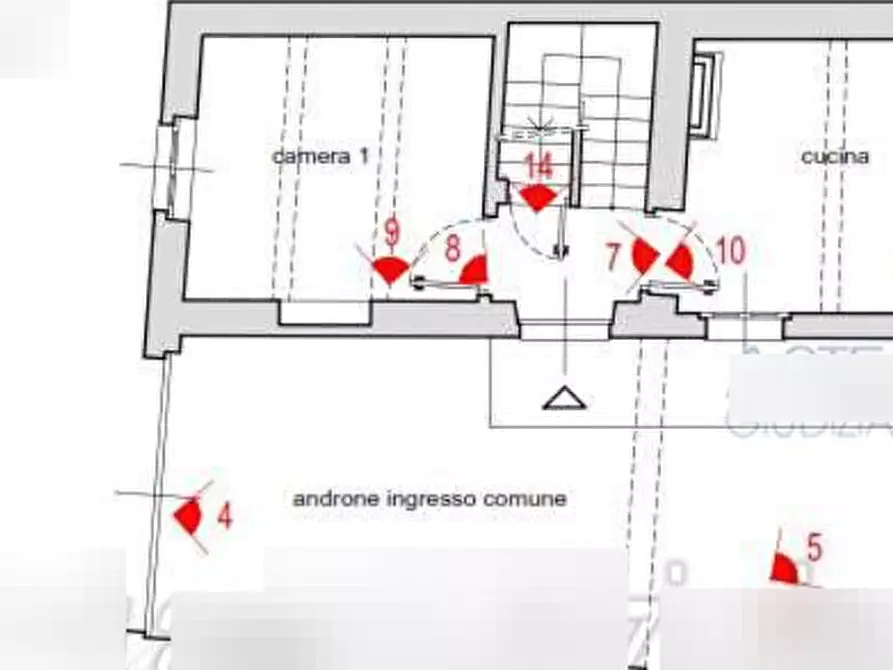 Immagine 22 di Appartamento in vendita  in Via XX Settembre a Castagnole Monferrato