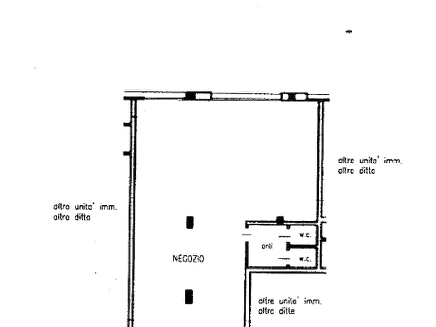 Immagine 14 di Negozio in vendita  in via A. de Gasperi a Rubano