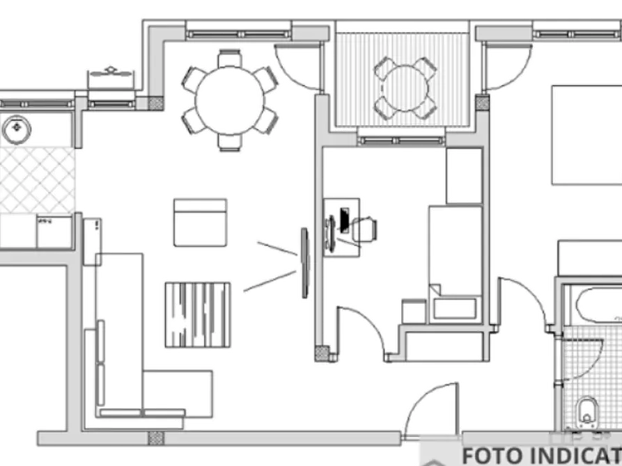 Immagine 18 di Appartamento in vendita  in Via Gaggera a Gradara